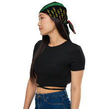 Load image into Gallery viewer, Pan African American flag design 4 All-over print bandana