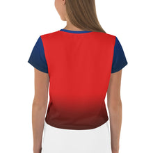 Load image into Gallery viewer, Cannabis woman All-Over Print Crop Tee
