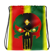 Load image into Gallery viewer, Rasta 2 Bornready warready Style 2 Backside Drawstring bag