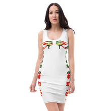 Load image into Gallery viewer, Color White Queen of NC Sublimation Cut & Sew Dress