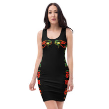 Load image into Gallery viewer, Color Black Queen of NC Sublimation Cut & Sew Dress