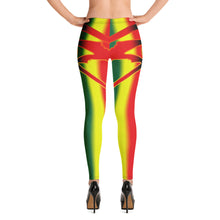 Load image into Gallery viewer, Rasta Queen of NC logo 2 Leggings Style 1