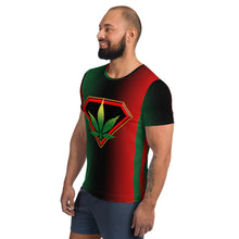 Load image into Gallery viewer, Cannabis-man All-Over Print Men's Athletic T-shirt