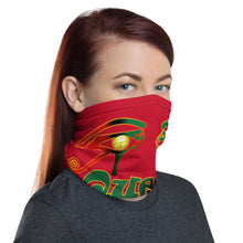 Load image into Gallery viewer, Color Red Queen of NC Neck Gaiter