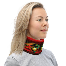 Load image into Gallery viewer, Red and black Queen of NC Neck Gaiter