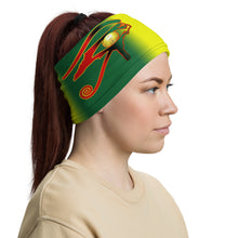 Load image into Gallery viewer, Rasta colors Queen of NC Neck Gaiter