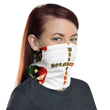 Load image into Gallery viewer, Color White Bornready warready style 1......Neck Gaiter