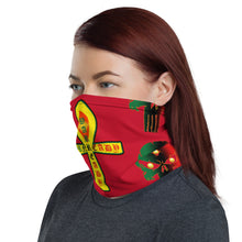Load image into Gallery viewer, Color Red Bornready warready style 2......Neck Gaiter