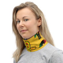 Load image into Gallery viewer, Color Yellow Bornready warready style 2......Neck Gaiter
