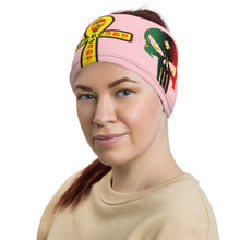 Load image into Gallery viewer, Color Pink 3 Bornready warready style 2......Neck Gaiter