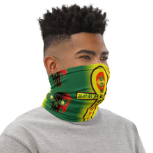Load image into Gallery viewer, Coloring Rasta style African flag Bornready warready style 2......Neck Gaiter