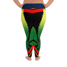 Load image into Gallery viewer, Extra large Cannabis man logo All-Over Print Plus Size Leggings