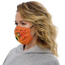 Load image into Gallery viewer, Color Orange Queen with Ankh symbol of NC Premium face mask