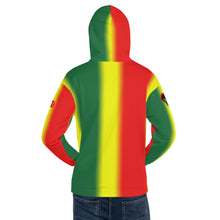 Load image into Gallery viewer, Rasta Cannabis man Unisex Hoodie