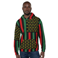 Load image into Gallery viewer, Juneteenth all over print Unisex Hoodie design 1