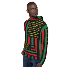 Load image into Gallery viewer, Juneteenth all over print Unisex Hoodie design 3
