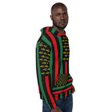Load image into Gallery viewer, Juneteenth all over print Unisex Hoodie design 3