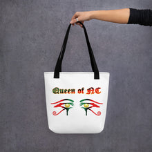 Load image into Gallery viewer, NC Queen of NC style 1 Tote bag
