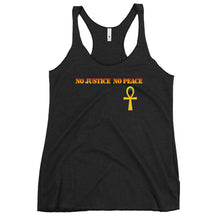 Load image into Gallery viewer, No Justice No Peace Women's Racerback Tank