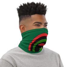 Load image into Gallery viewer, Green Shield of Africa Neck Gaiter