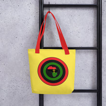 Load image into Gallery viewer, Yellow Shield of Africa Tote bag
