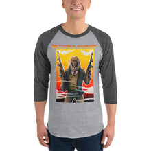 Load image into Gallery viewer, No justice no Peace 3/4 sleeve raglan shirt