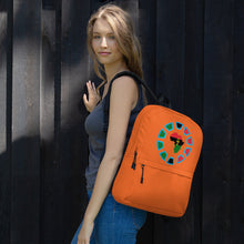 Load image into Gallery viewer, Orange Iron Africa Backpack