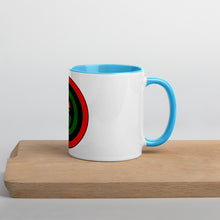 Load image into Gallery viewer, Shield of Africa Mug with Color Inside