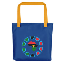 Load image into Gallery viewer, Blue Iron Africa Tote bag