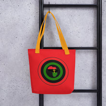 Load image into Gallery viewer, Red Shield of Africa Tote bag