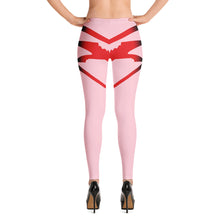 Load image into Gallery viewer, Color Pink Queen of NC Leggings Style 1