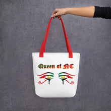 Load image into Gallery viewer, NC Queen of NC style 1 Tote bag