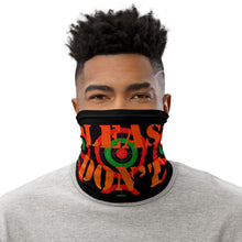 Load image into Gallery viewer, Black Please Don't Shoot  Neck Gaiter