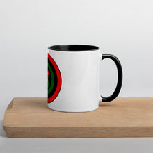Load image into Gallery viewer, Shield of Africa Mug with Color Inside