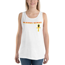Load image into Gallery viewer, No justice no Peace Unisex Tank Top