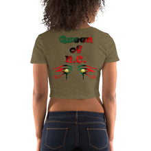 Load image into Gallery viewer, Queen of NC Women’s Crop Tee