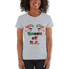 Load image into Gallery viewer, Queen of NC Women's short sleeve t-shirt