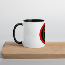 Load image into Gallery viewer, Shield of Africa Mug with Color Inside