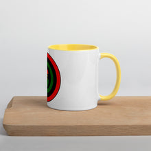 Load image into Gallery viewer, Shield of Africa Mug with Color Inside