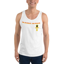 Load image into Gallery viewer, No justice no Peace Unisex Tank Top