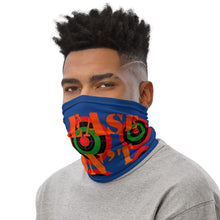 Load image into Gallery viewer, Blue Please Don't Shoot Neck Gaiter