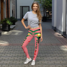 Load image into Gallery viewer, Color Pink 2 Queen of NC Leggings Style 1