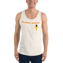 Load image into Gallery viewer, No justice no Peace Unisex Tank Top