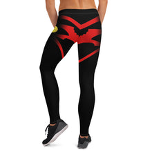 Load image into Gallery viewer, Color Black Queen of NC Leggings Style 1