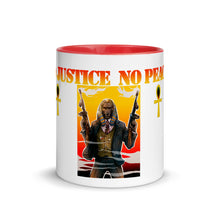 Load image into Gallery viewer, No Justice No Peace Mug with Color Inside