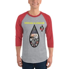 Load image into Gallery viewer, Enough is Enough no more tears/ Blood 3/4 sleeve raglan shirt