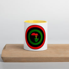 Load image into Gallery viewer, Shield of Africa Mug with Color Inside