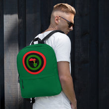 Load image into Gallery viewer, Green Shield of Africa Backpack