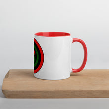 Load image into Gallery viewer, Shield of Africa Mug with Color Inside