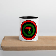 Load image into Gallery viewer, Shield of Africa Mug with Color Inside